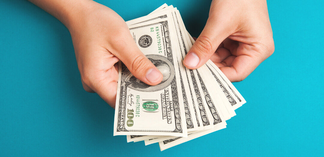 Safely use cash to pay bills
