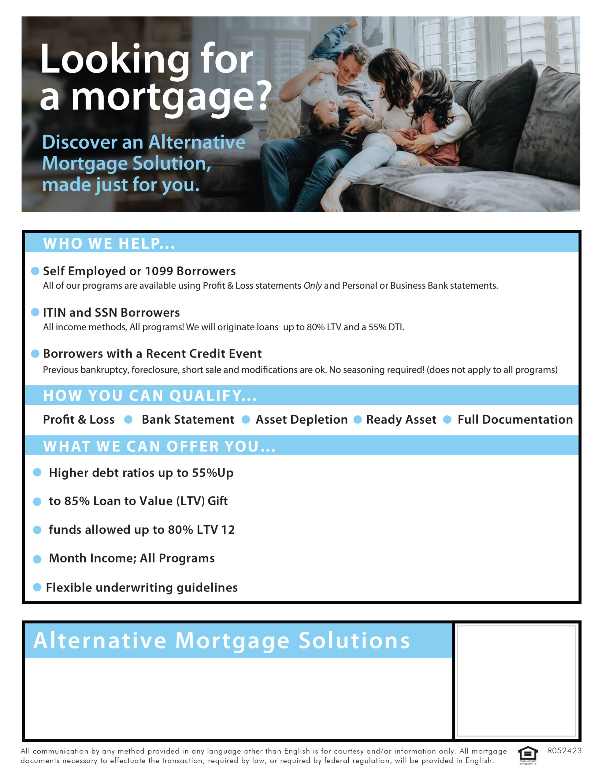 Looking for a Mortgage?