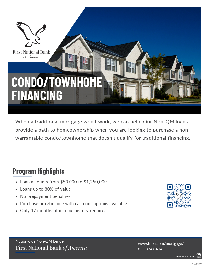 Condo/Townhome Financing