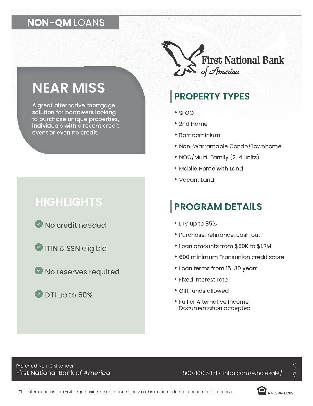 Near Miss Flyer Thumbnail